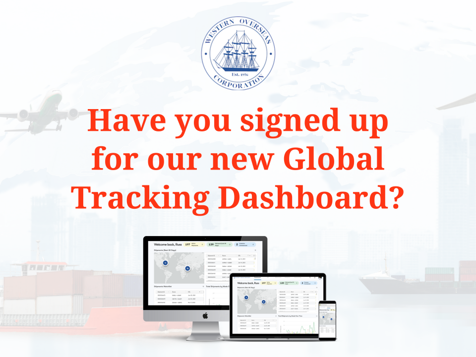 global tracking dashboard