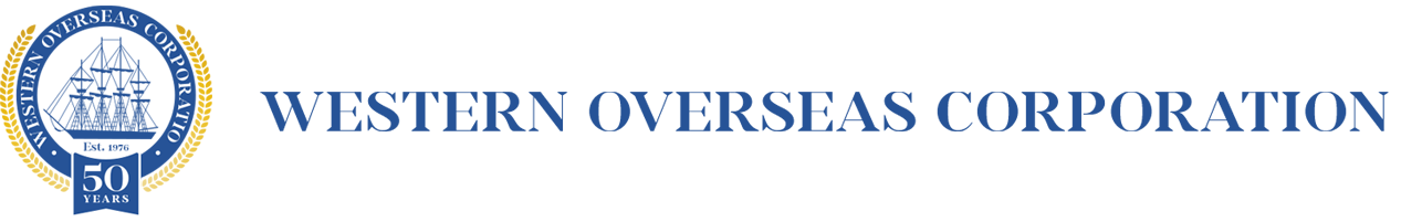 Western Overseas 50 Years Logo